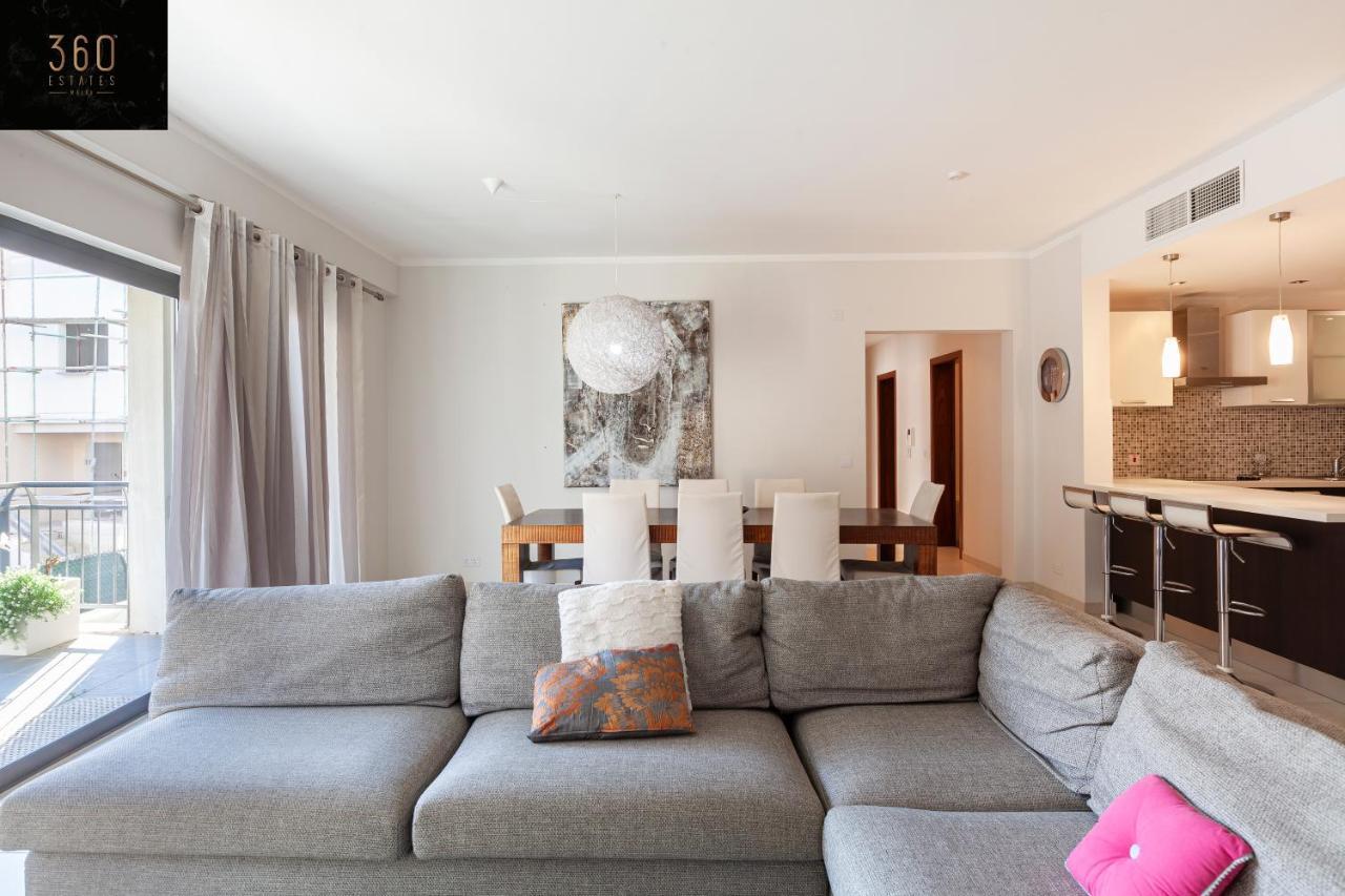Saint Julian'sPender Lux Complex - 3Br Unit With Private Parking By 360 Estatesアパートメント エクステリア 写真