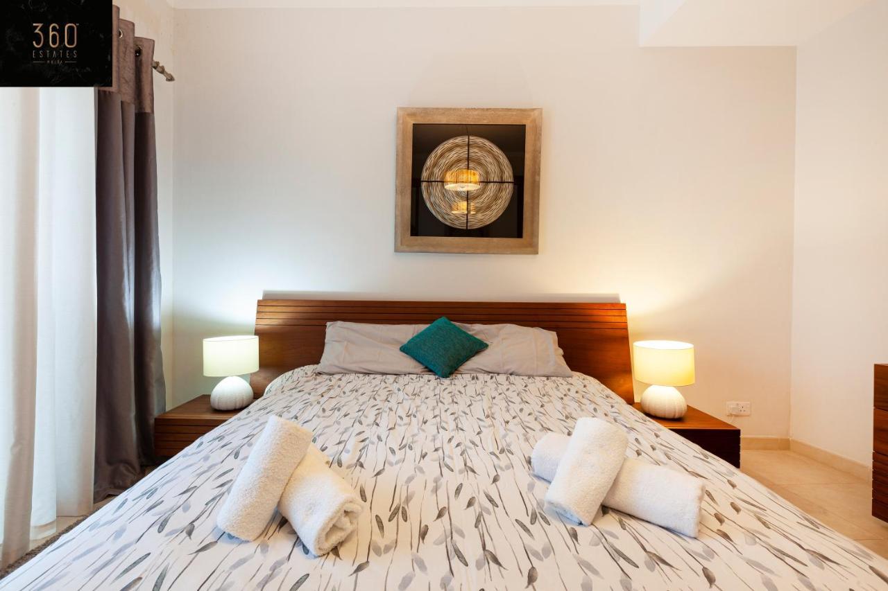 Saint Julian'sPender Lux Complex - 3Br Unit With Private Parking By 360 Estatesアパートメント エクステリア 写真